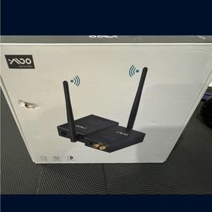 Wireless Audio Transmitter Receiver for Speaker,20ms Ultra Low Latency,320ft Lon